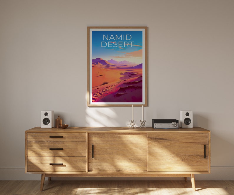 Namid Desert Poster, Namid Desert Print, Africa Poster, Africa Print, Namid Desert Travel Poster, Africa Art, Namid Desert Art