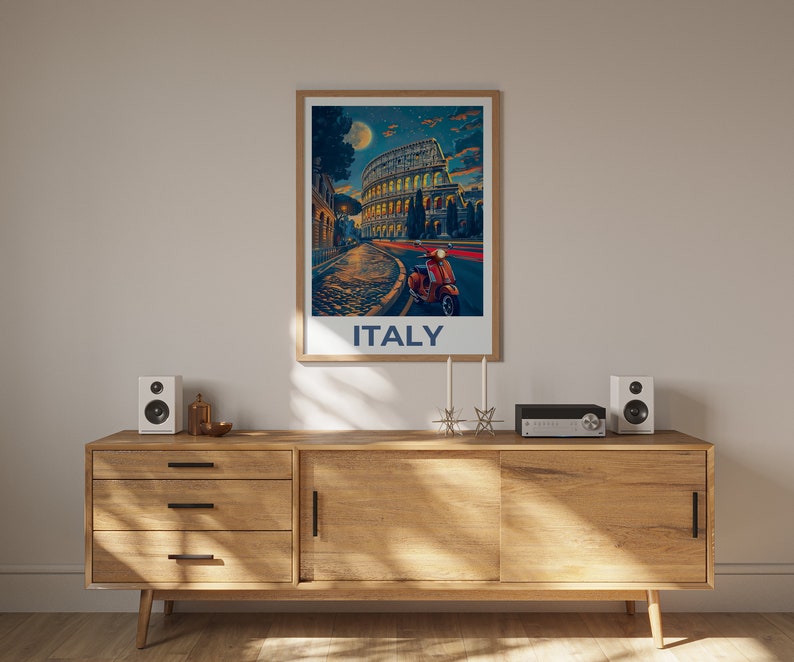 Italy Poster, Italy Print, Rome Poster, Rome Print, Italy Travel Poster, Colosseum Art, Colosseum Poster