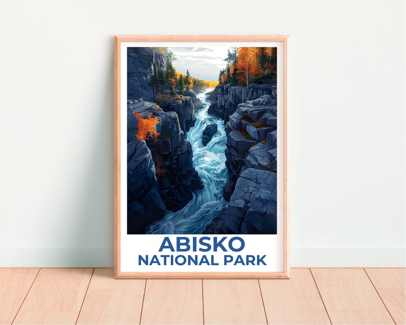 Abisko National Park Poster, Abisko Park Print, Sweden Art, Sweden Print, Abisko Travel Poster, Sweden Poster, Abisko Gift