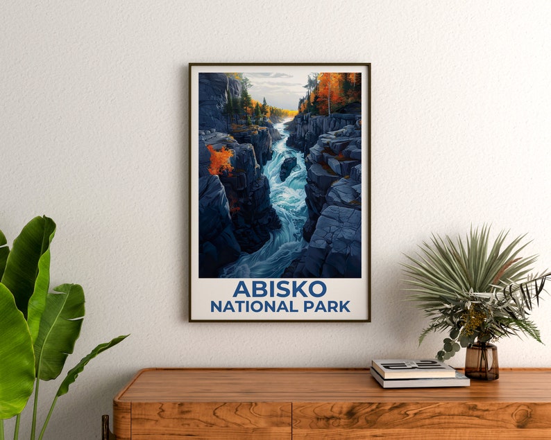 Abisko National Park Poster, Abisko Park Print, Sweden Art, Sweden Print, Abisko Travel Poster, Sweden Poster, Abisko Gift