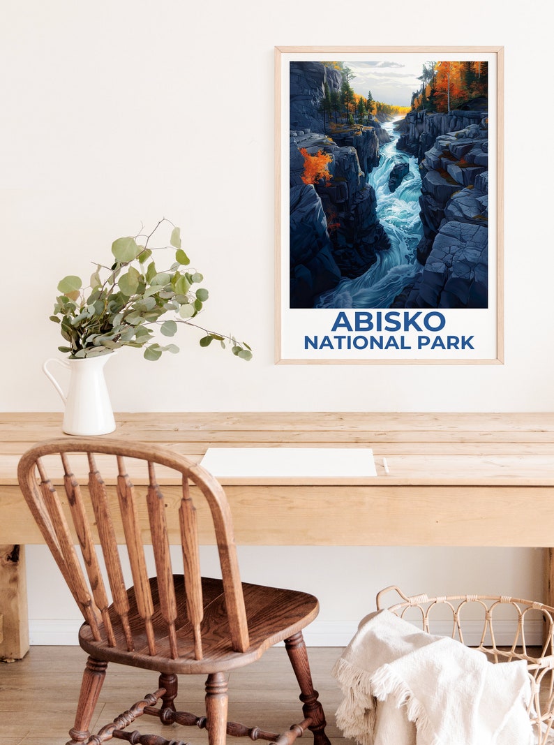 Abisko National Park Poster, Abisko Park Print, Sweden Art, Sweden Print, Abisko Travel Poster, Sweden Poster, Abisko Gift