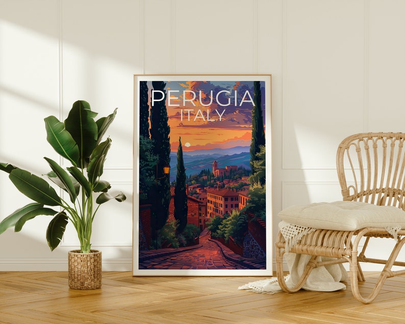 Perugia Poster, Perugia Print, Italy Poster, Italy Print, Perugia Travel Poster, Italy Art, Italy Print