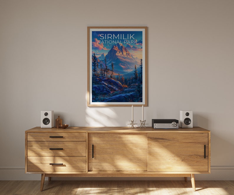 Sirmilik National Park Poster, Sirmilik Print, Canada Poster, Canada Print, Sirmilik Travel Poster, Canada Art, Sirmilik Art