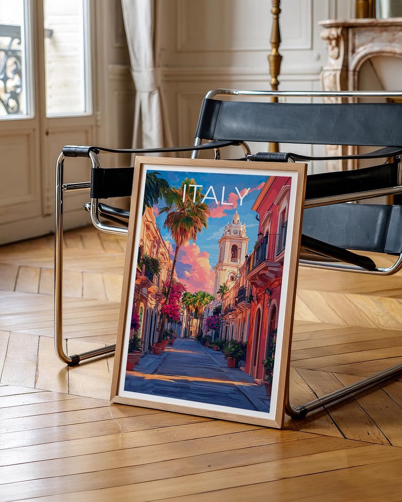 Lecce Poster, Italy Travel Print, Europe Art, Italian Architecture Illustration, Scenic Wall Art, Home Decor, Birthday Gift