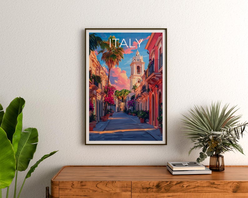 Lecce Poster, Italy Travel Print, Europe Art, Italian Architecture Illustration, Scenic Wall Art, Home Decor, Birthday Gift