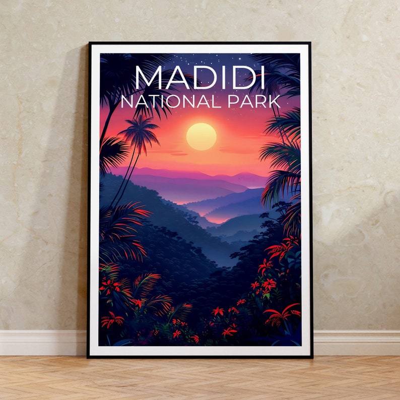Madidi National Park Poster, Madidi Print, Bolivia Poster, Bolivia Print, Madidi Park Poster, Forest Poster, Bolivia Art