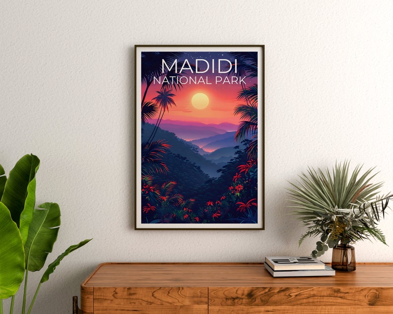Madidi National Park Poster, Madidi Print, Bolivia Poster, Bolivia Print, Madidi Park Poster, Forest Poster, Bolivia Art