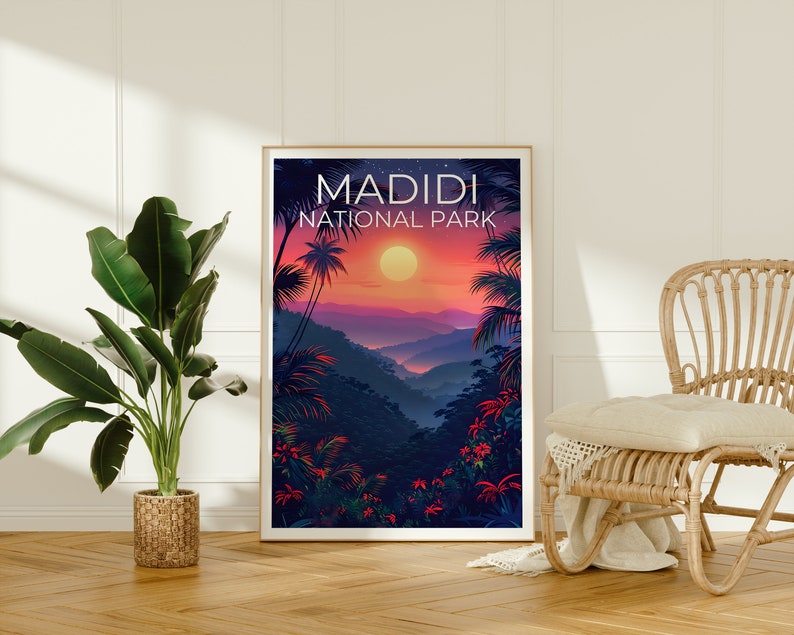 Madidi National Park Poster, Madidi Print, Bolivia Poster, Bolivia Print, Madidi Park Poster, Forest Poster, Bolivia Art