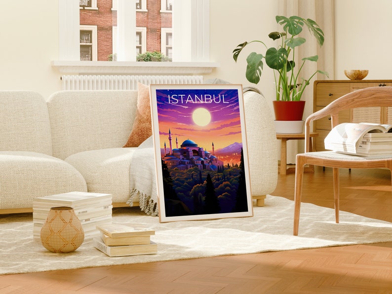 Istanbul Poster, Istanbul Print, Turkey Poster, Turkey Print, Istanbul Travel Poster, Hagia Sofia Poster, Hagia Sofia Print