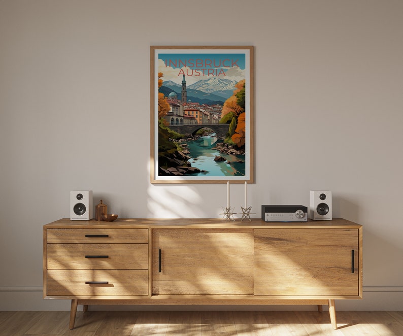 Innsbruck Poster, Innsbruck Print, Austria Art, Austria Print, Innsbruck Travel Poster, Austria Poster, Innsbruck Wall Art