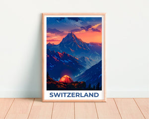 Switzerland Poster, Switzerland Print, Swiss Alps Poster, Swiss Alps Print, Switzerland Travel Poster, Europe Poster, Switzerland Art