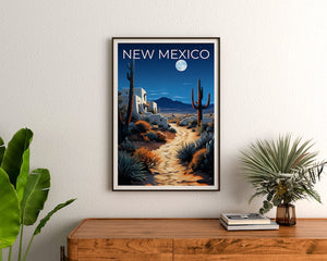 Affiche du Nouveau-Mexique, Impression du Nouveau-Mexique, Art Pueblo, Impression Pueblo, Affiche de voyage du Nouveau-Mexique, Affiche Pueblo du Nouveau-Mexique, Art mural du Nouveau-Mexique