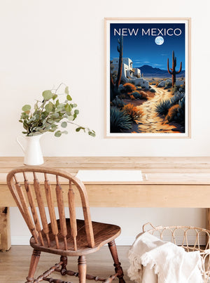 Affiche du Nouveau-Mexique, Impression du Nouveau-Mexique, Art Pueblo, Impression Pueblo, Affiche de voyage du Nouveau-Mexique, Affiche Pueblo du Nouveau-Mexique, Art mural du Nouveau-Mexique