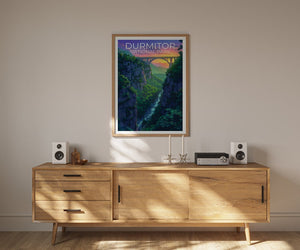 Durmitor National Park Poster, Durmitor Print, Montenegro Poster, Montenegro Print, Đurđevića Tara Bridge Poster, Montenegro Art