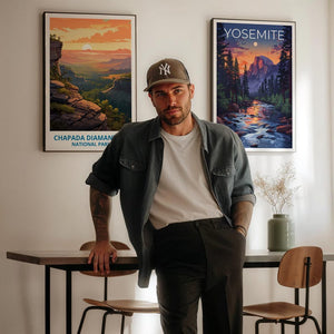 Chapada Diamantina National Park Travel Print,  Brazil Poster, Forest Wall Art, Chapada Poster, Home Decor, Birthday Gift