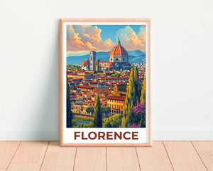 Florence Poster, Florence Print, Italy Poster, Italy Print, Florence Travel Poster, Europe Poster, Florence Art