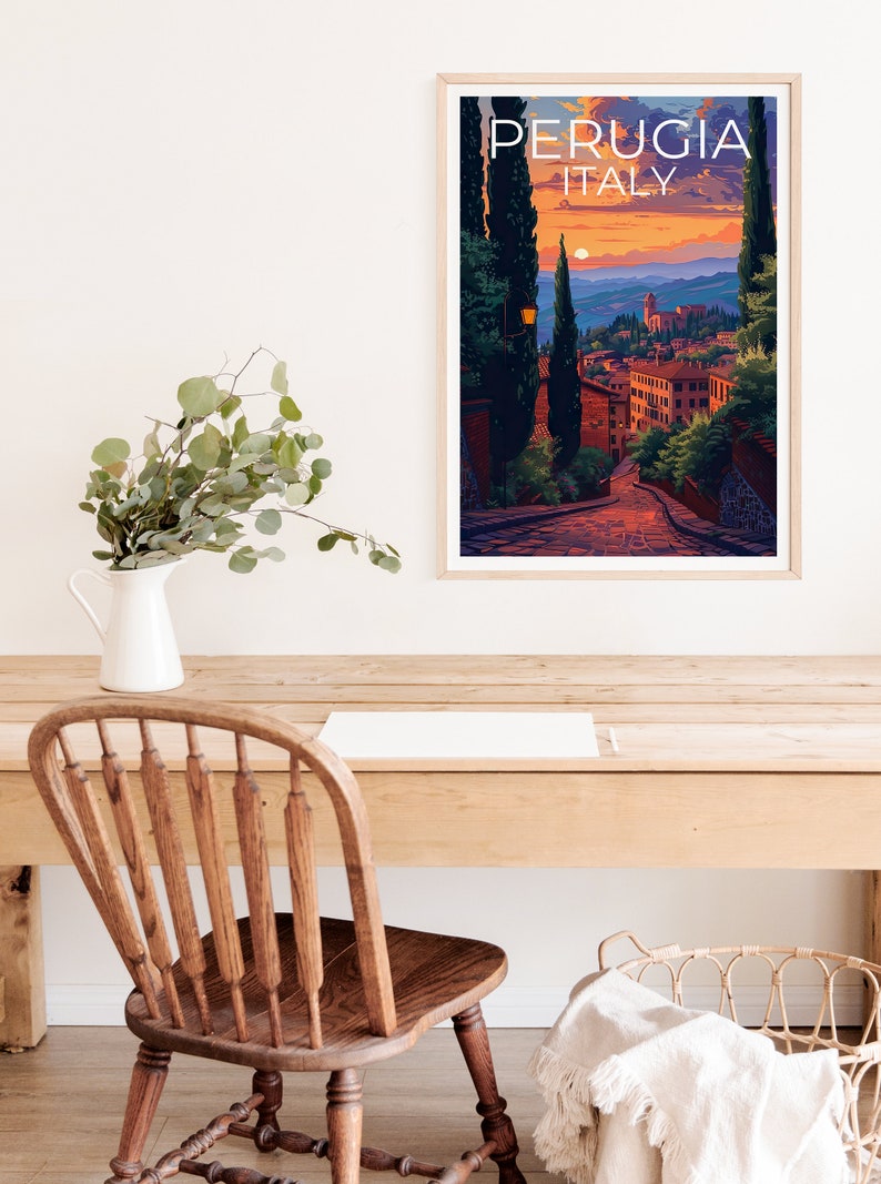 Perugia Poster, Perugia Print, Italy Poster, Italy Print, Perugia Travel Poster, Italy Art, Italy Print