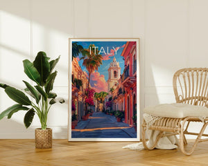 Lecce Poster, Italy Travel Print, Europe Art, Italian Architecture Illustration, Scenic Wall Art, Home Decor, Birthday Gift