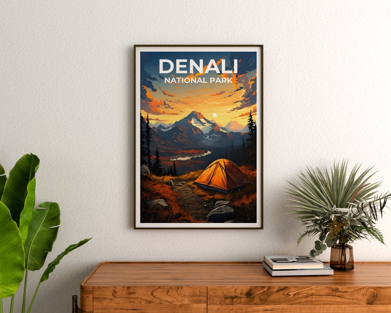 Affiche de voyage Grand Teton, art mural du Wyoming, impression du Wyoming, affiche Grand Teton, affiche Wyoming, affiche nature, art Grand Teton