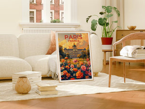 Jardin du Luxembourg Poster, Paris Travel Print, France Poster, Garden Art, Europe Poster, Landscape Poster, Home Decor, Birthday Gift