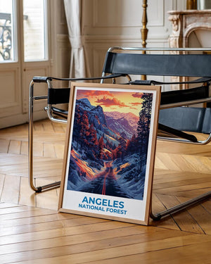 Angeles National Forest Poster - Southern California Wall Art