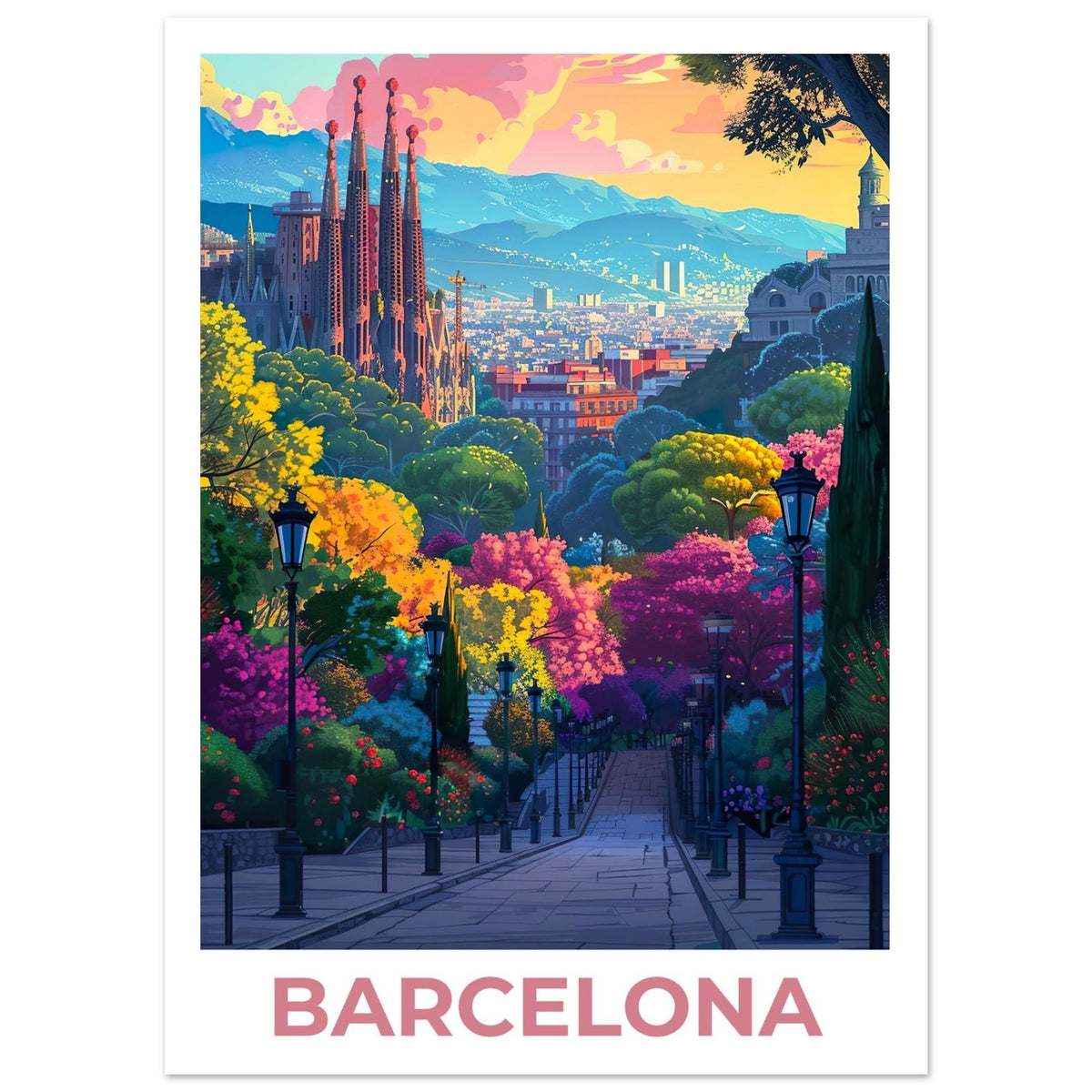 Barcelona Poster
