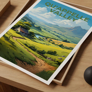 Qu'Appelle Valley Saskatchewan Print — Rolling Hills Art