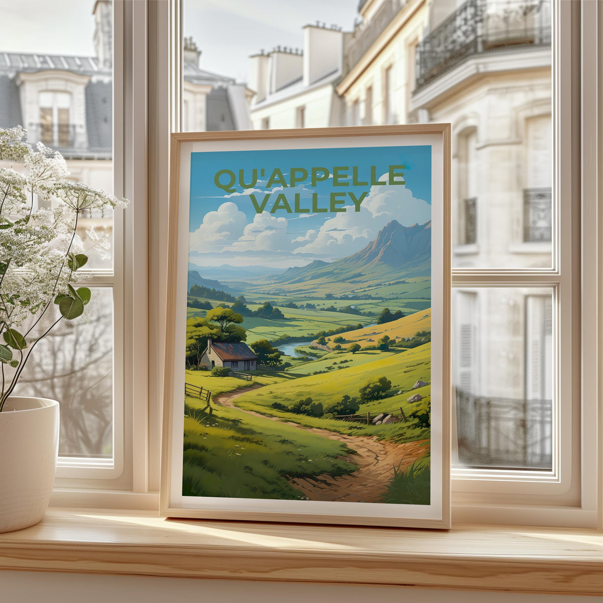Qu'Appelle Valley Saskatchewan Print — Rolling Hills Art