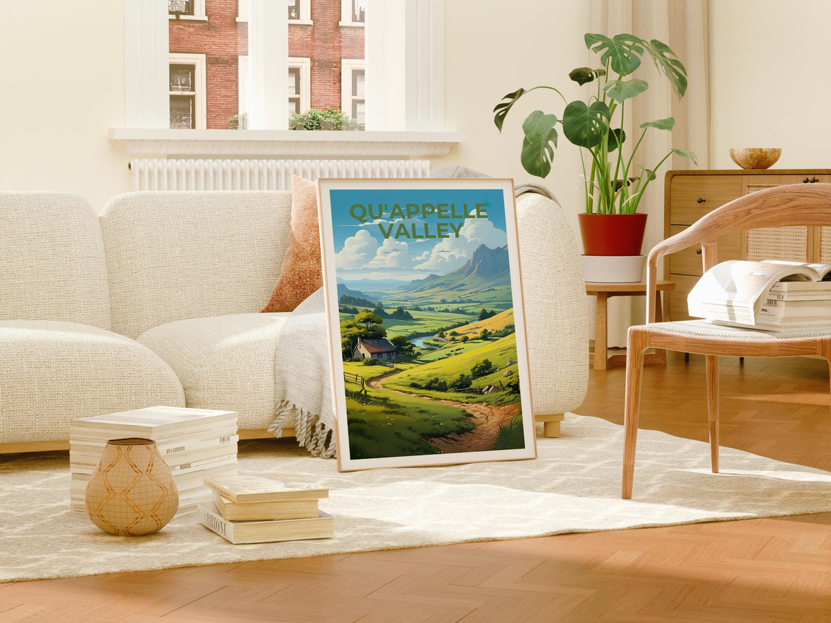 Qu'Appelle Valley Saskatchewan Print — Rolling Hills Art