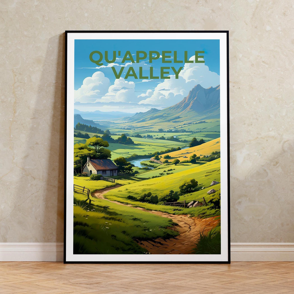Qu'Appelle Valley Saskatchewan Print — Rolling Hills Art