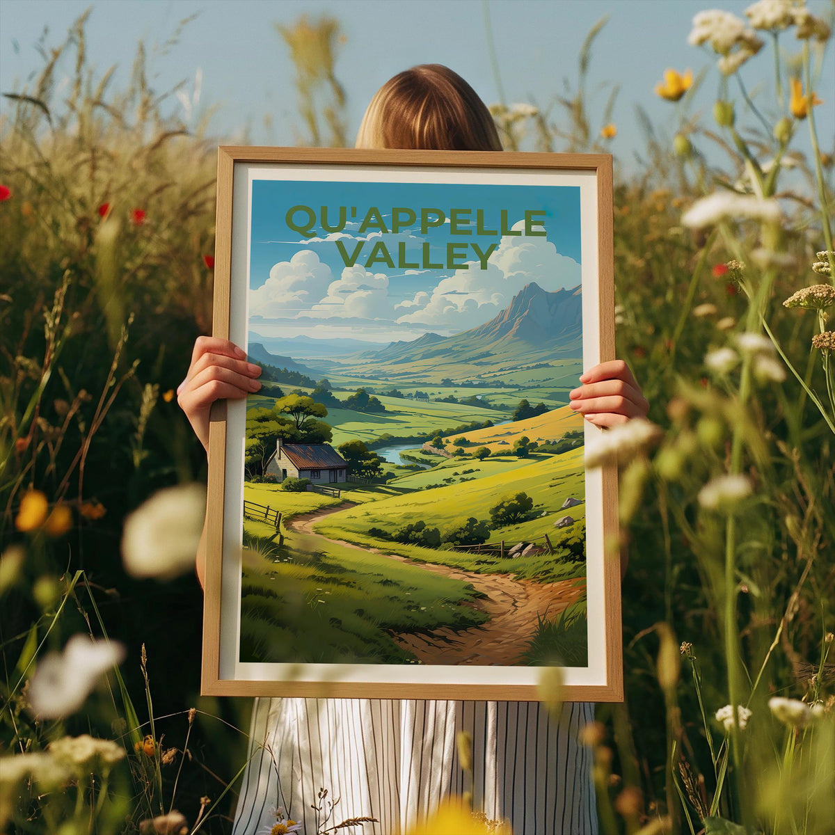 Qu'Appelle Valley Saskatchewan Print — Rolling Hills Art