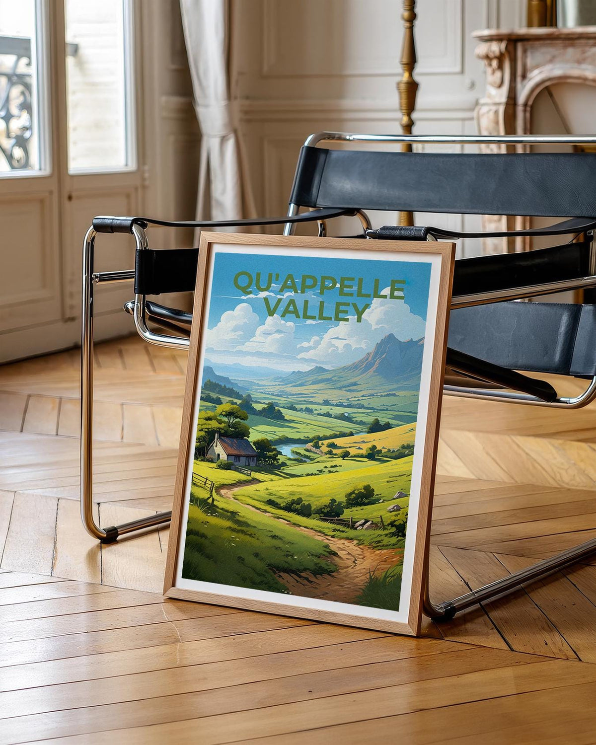 Qu'Appelle Valley Saskatchewan Print — Rolling Hills Art