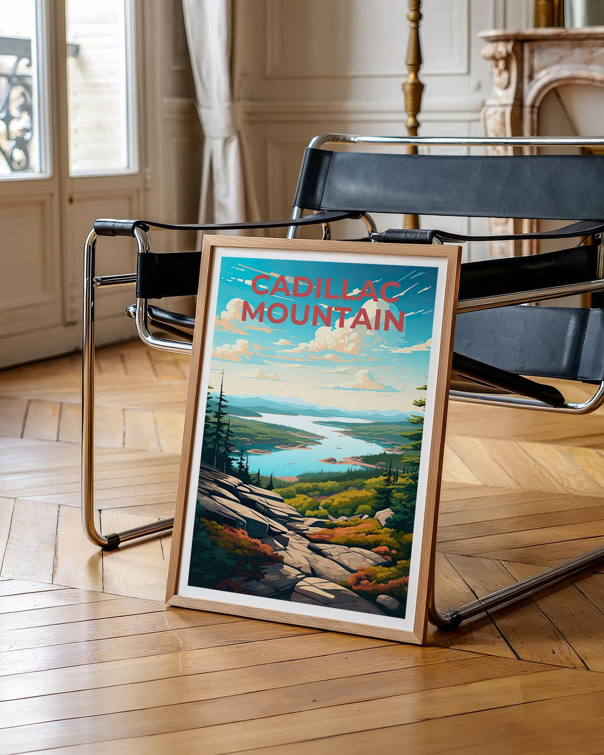 Cadillac Mountain Poster – Acadia Summit Vista Print