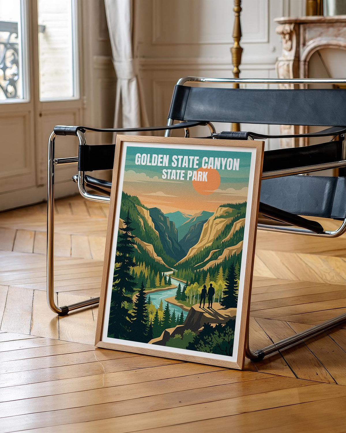 Golden Gate Canyon Poster - Colorado River Valley Sunset