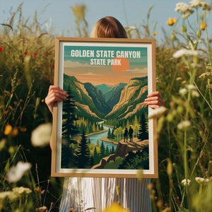 Golden Gate Canyon Poster - Colorado River Valley Sunset