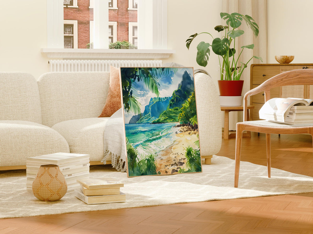 American Samoa Poster, South Pacific Gifts, National Park Wall Art