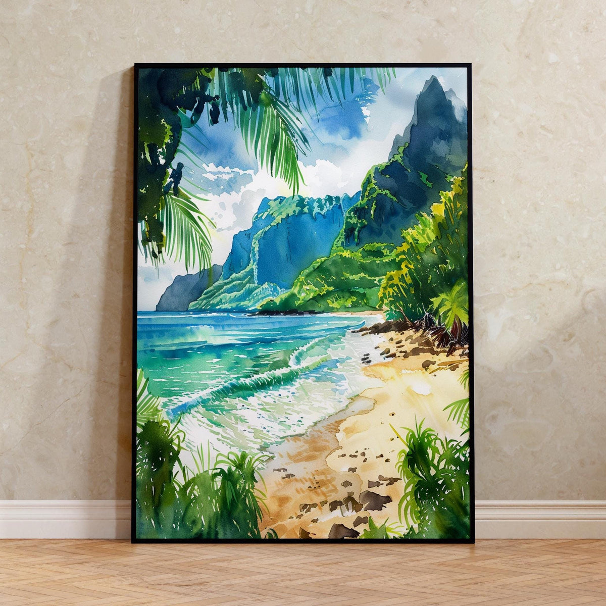 American Samoa Poster, South Pacific Gifts, National Park Wall Art
