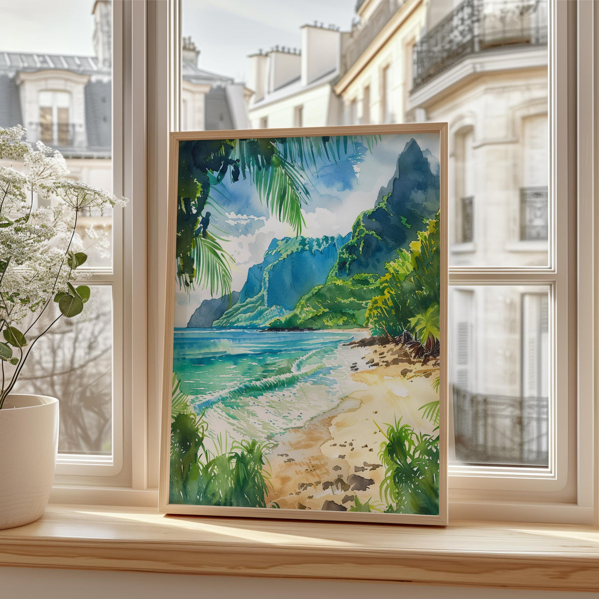 American Samoa Poster, South Pacific Gifts, National Park Wall Art